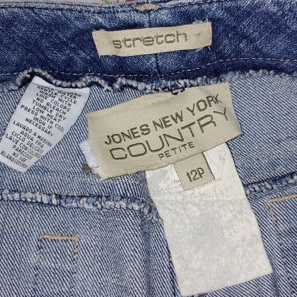 Jones New York Country Petite Stretch Jeans Sz 12P - Picture 7 of 8